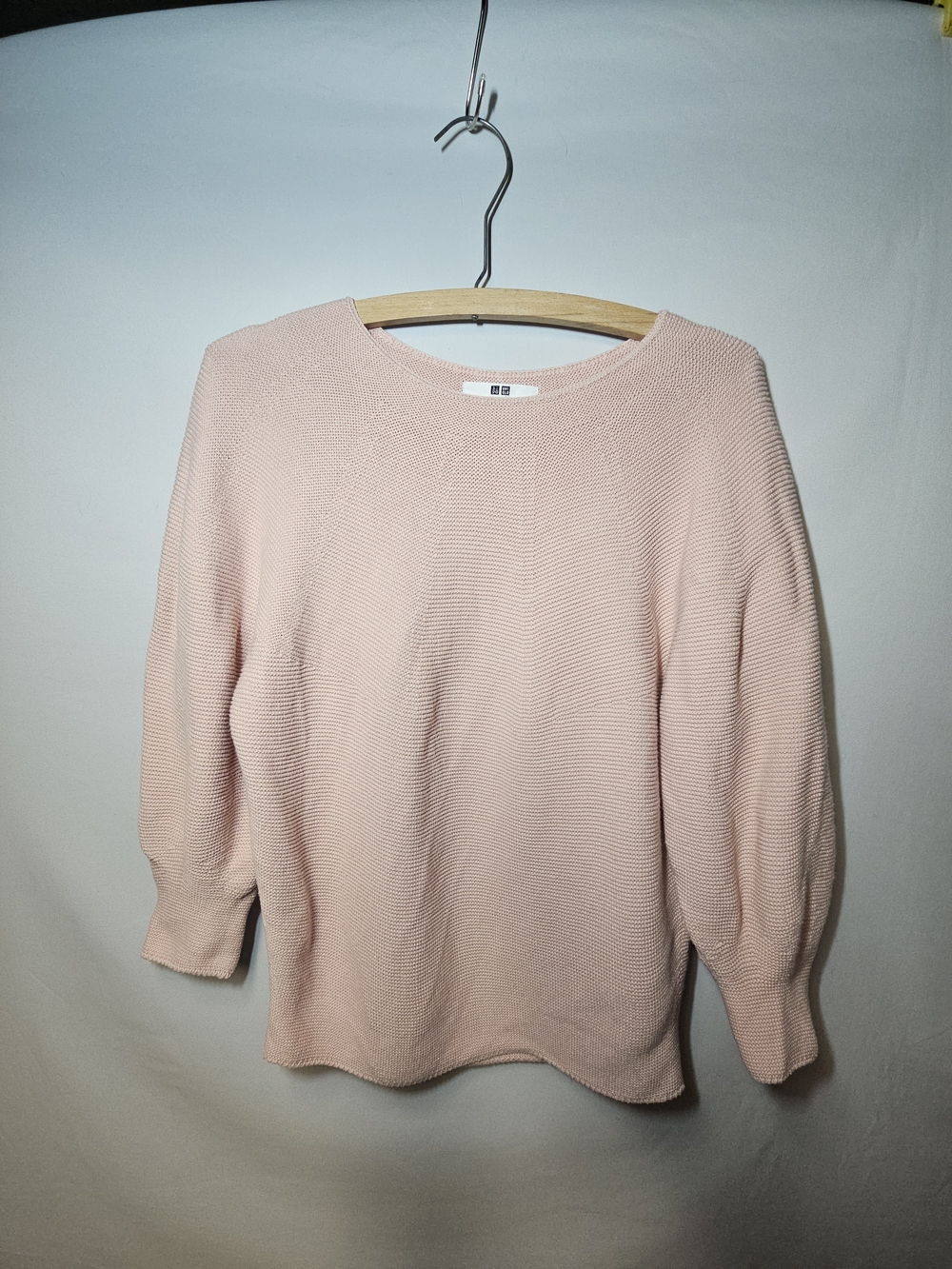 Uniqlo Pale Pink Women's Crewneck Sweater